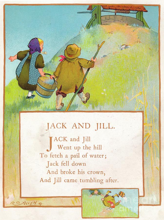 Jack And Jill, C1903 Drawing by Print Collector
