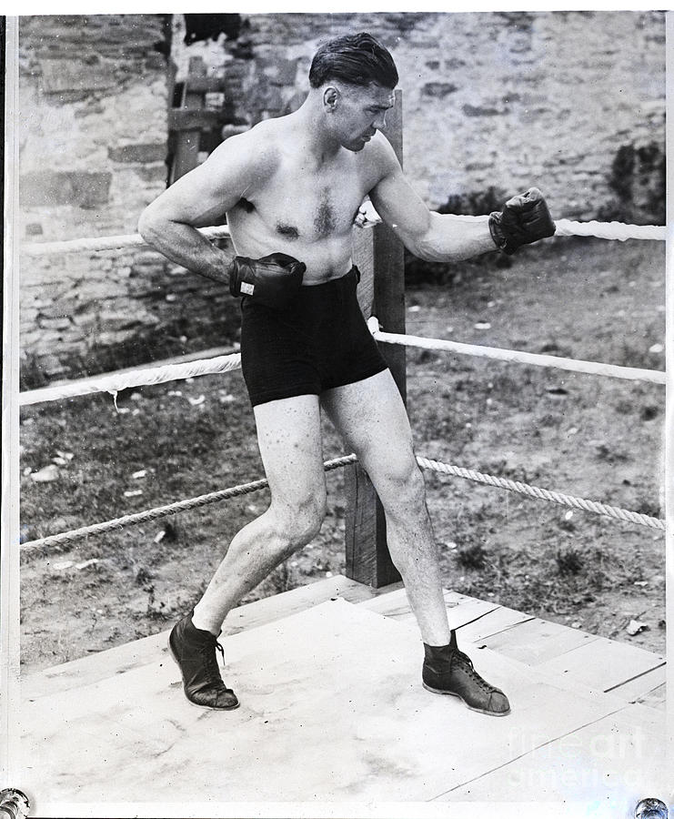 Jack Dempsey Posing For The Camera Photograph by Bettmann