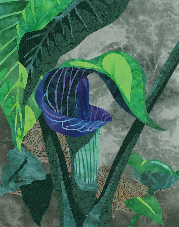 Jack In The Pulpit Painting by Kestrel Michaud
