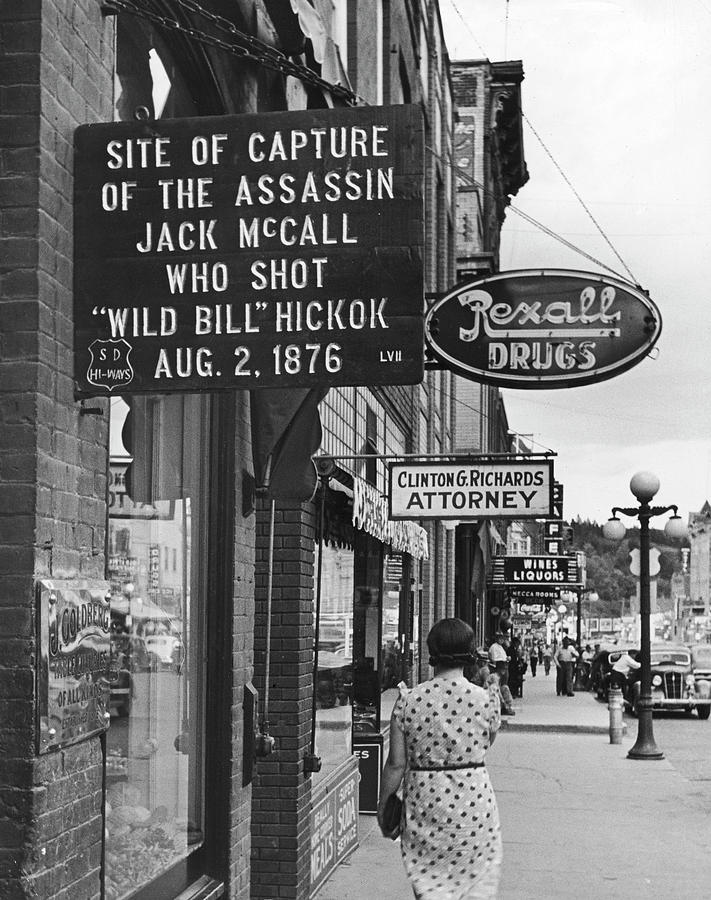 Black And White Photograph - Jack McCall [Misc.];James Butler Hickok [Misc.] by Alfred Eisenstaedt