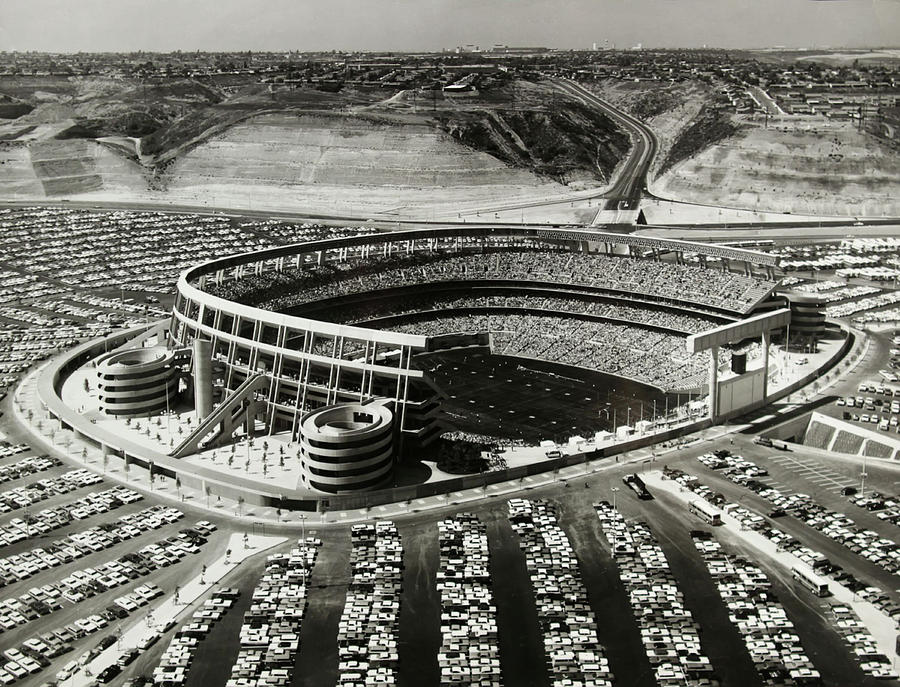 Jack Murphy Stadium - San Diego Photograph by Digital Reproductions