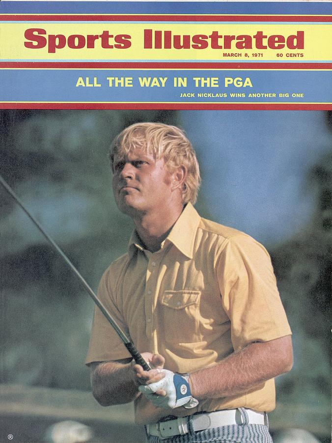 Jack Nicklaus, 1971 Pga Championship Sports Illustrated Cover by Sports ...