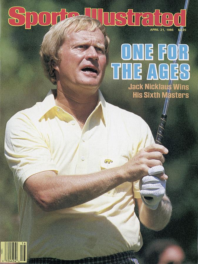 1980-1989 Photograph - Jack Nicklaus, 1986 Masters Sports Illustrated Cover by Sports Illustrated