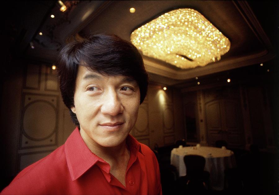 Jackie Chan Photograph by Martyn Goodacre