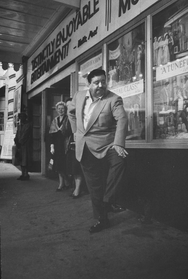 Jackie Gleason Photograph by Peter Stackpole