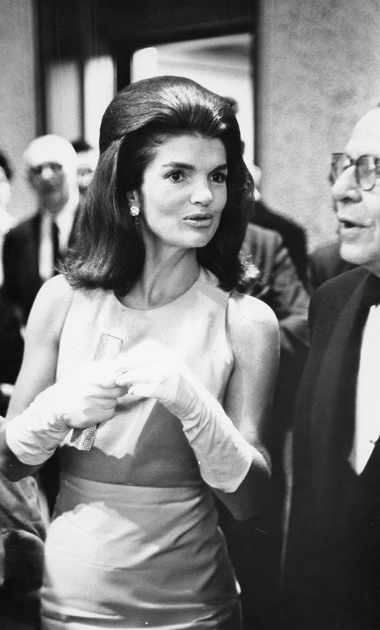 Jackie Kennedy At The Whitney Photograph by Fred W. McDarrah