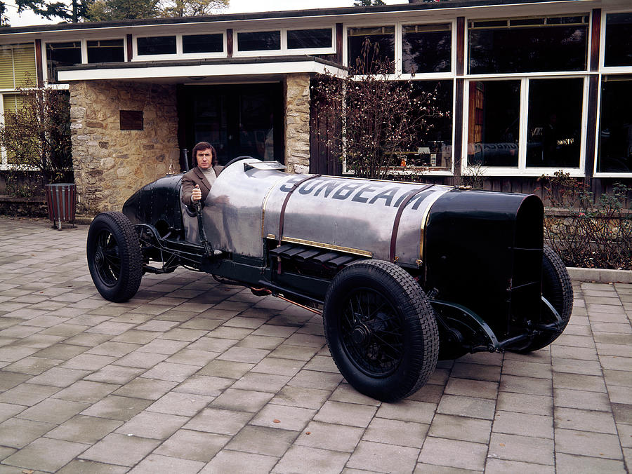 Jackie Stewart At The Wheel Of A 1920 Photograph by Heritage Images