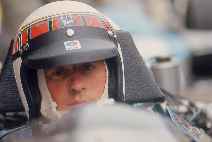Jackie Stewart At The Wheel Of A Racing Photograph by Heritage Images