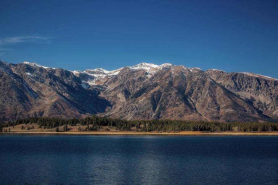 Yellowstone National Park Photograph - Jackson Lake Wyoming by Pete Federico Yellowstone National Park Photograph - Jackson Lake Wyoming by Pete Federico