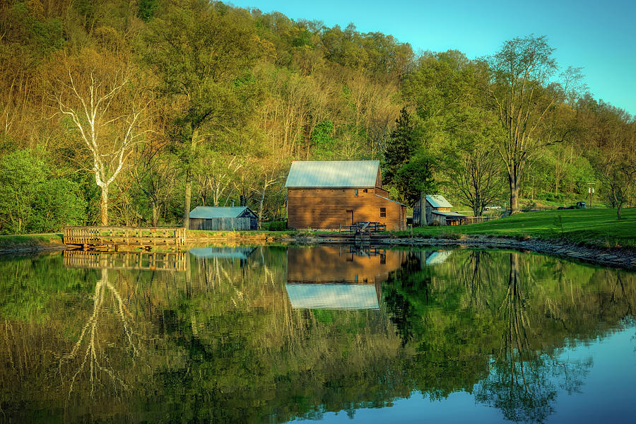 Jackson Mill - Lewis City, West Virginia Photograph by Mountain Dreams