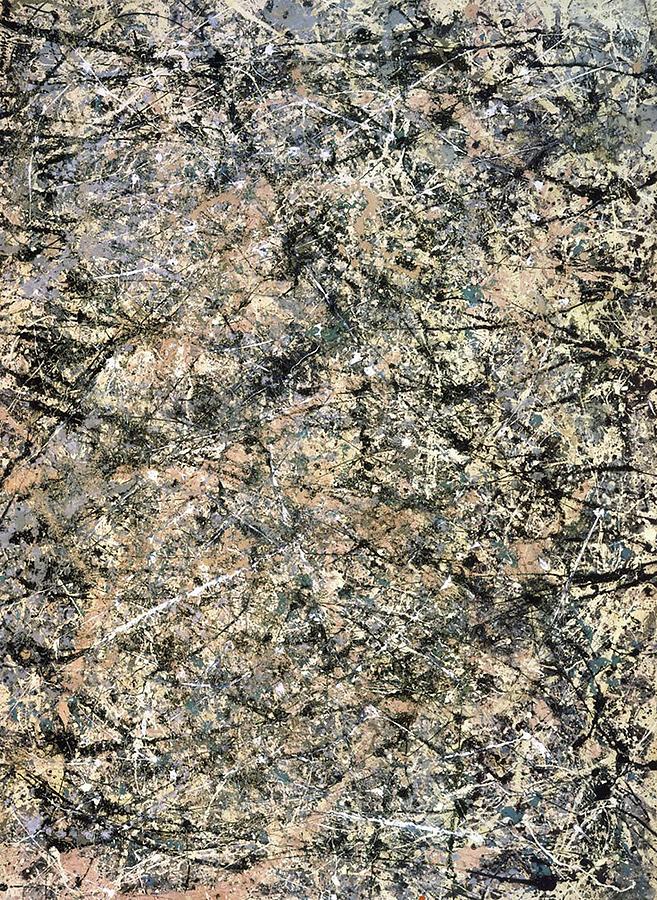 Jackson Pollock, Lavender Mist, 12 by Tom Hill