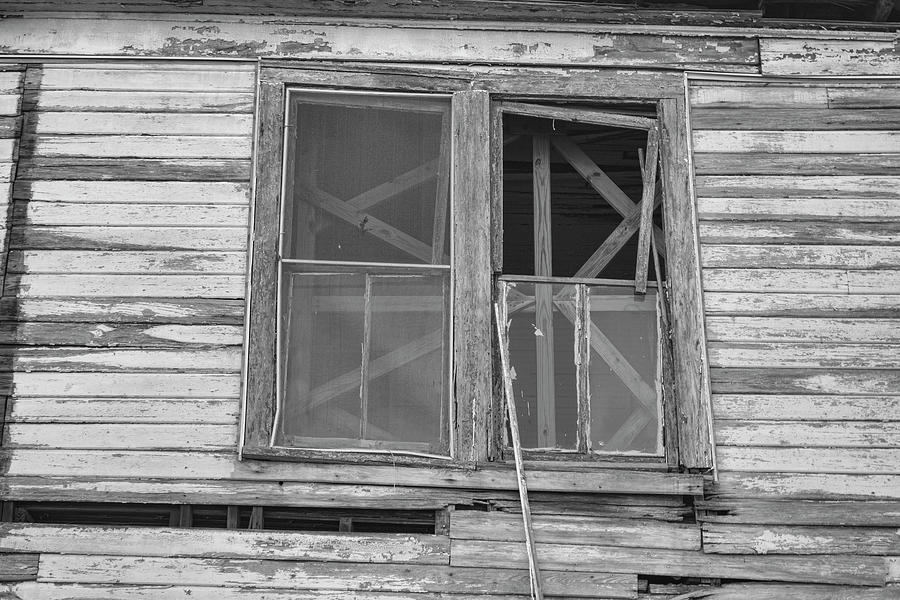 Jackson Rooming House Windows Photograph by Robert Wilder Jr
