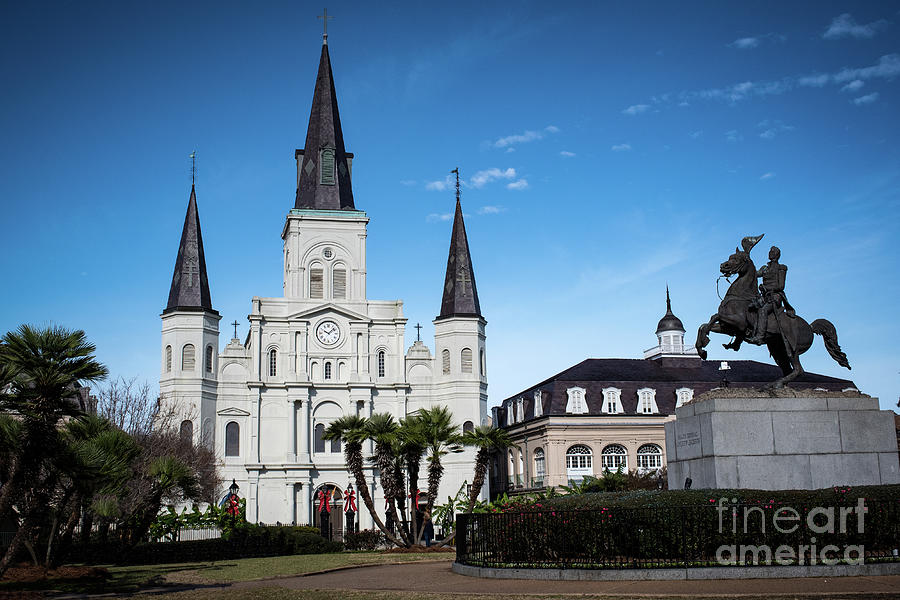 Jackson Square Photograph by Judy Wolinsky