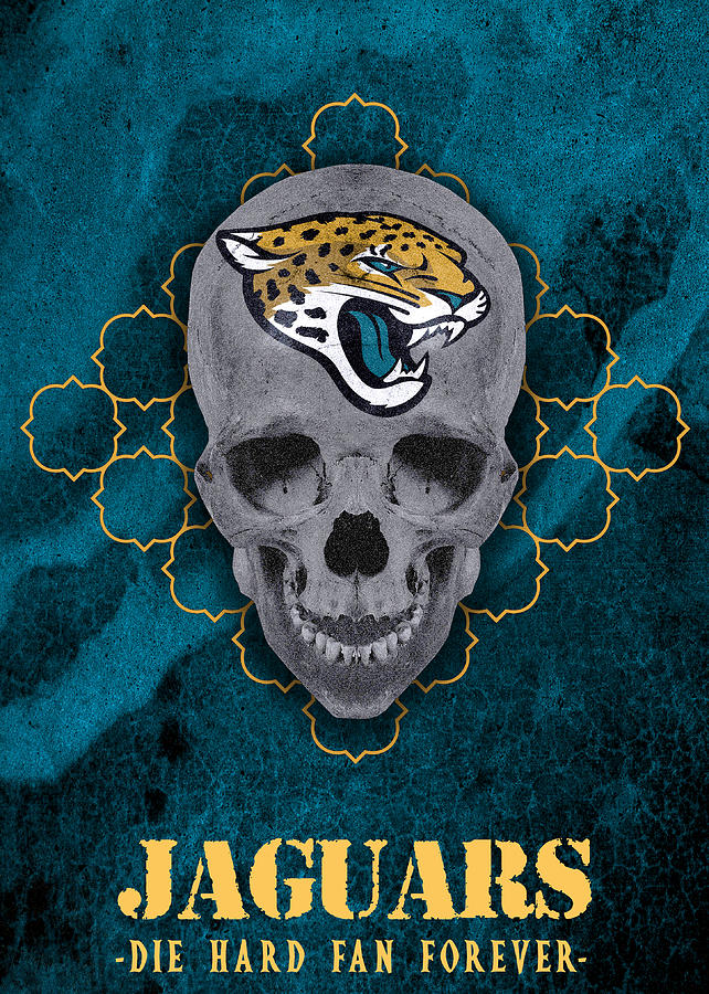 Jacksonville Jaguars Die Hard Skull Art Digital Art by William Ng - Fine  Art America