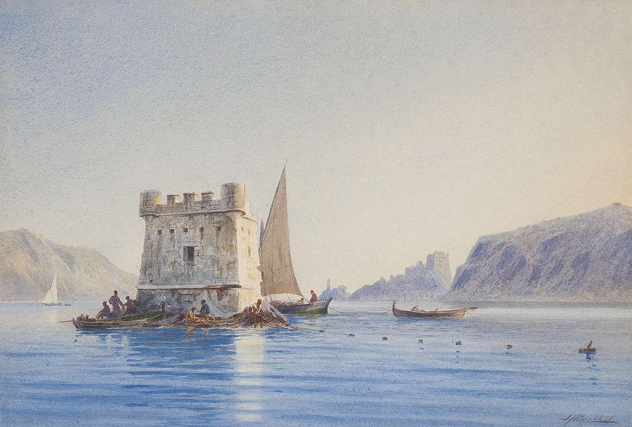 JACOB HAGG, WATERCOLOUR, signed J Hagg and dated 1878. Painting by Celestial Images