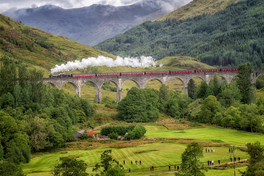 Jacobite Steam Train 7202 Photograph By Karen Celella