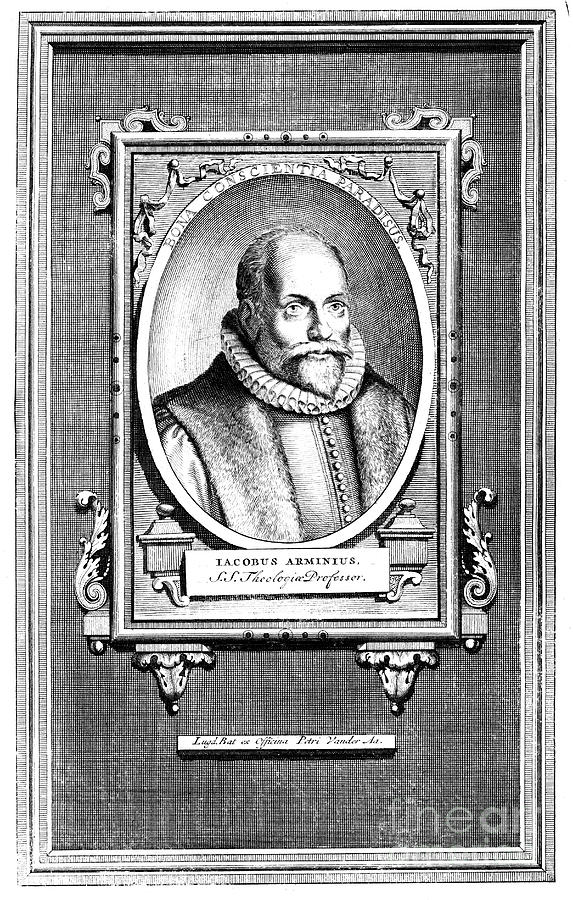 Jacobus Arminius, Dutch Theologian Drawing by Print Collector