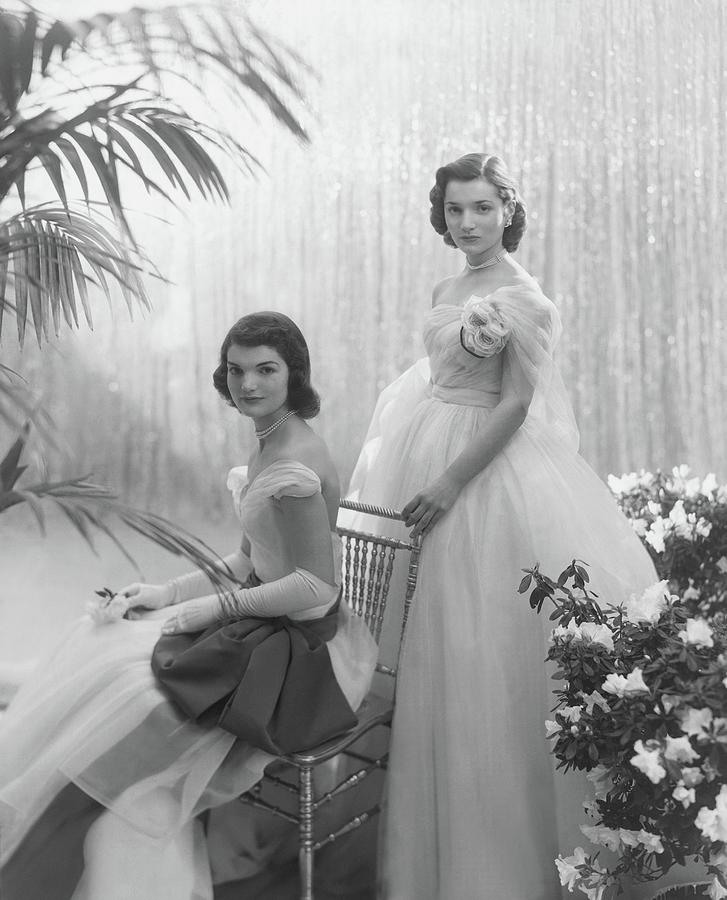 Jacqueline Bouvier And Her Sister Caroline Lee Photograph by Cecil Beaton