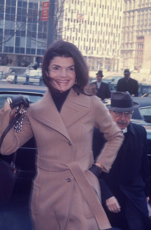Jacqueline Kennedy Onassis  Was On Photograph by Art Zelin