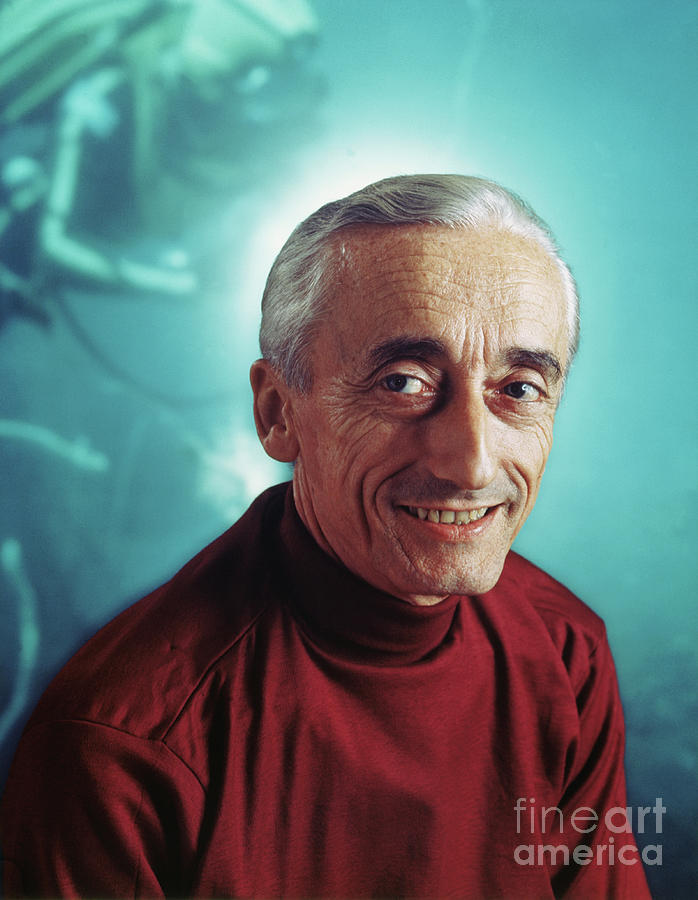 Jacques Cousteau Photograph by Bettmann