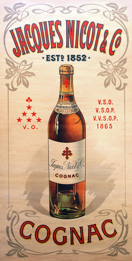 Jacques Nicot & Co. Cognac Painting by Unknown
