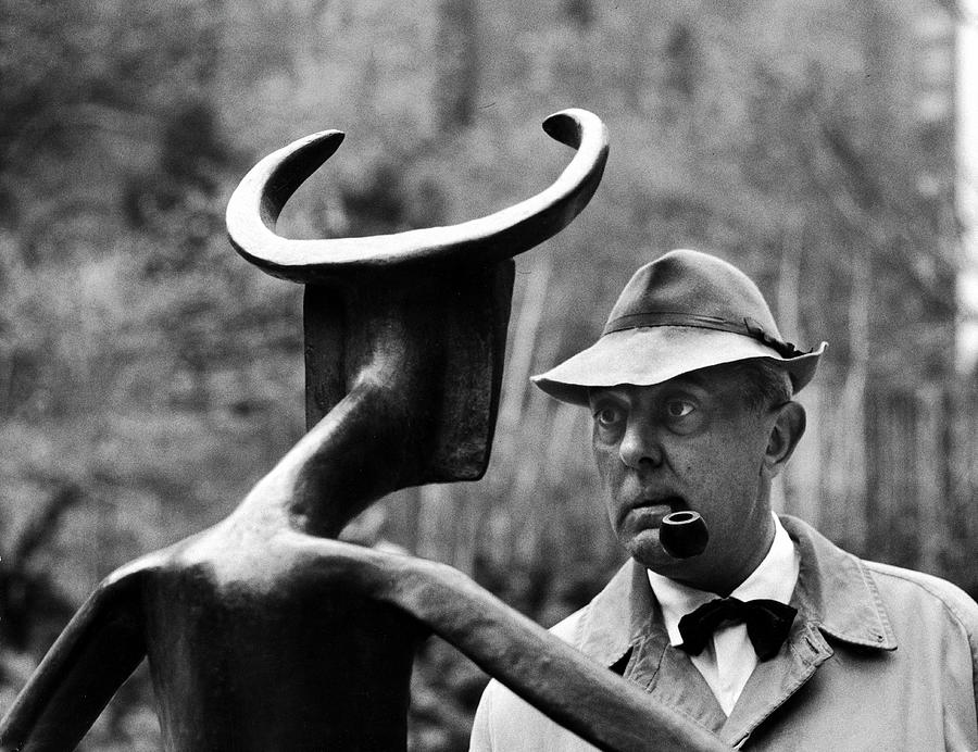 Jacques Tati In New York Photograph by Yale Joel