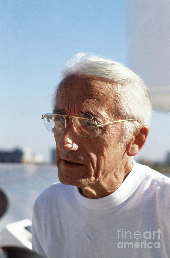 Jacques-yves Cousteau Photograph by Bettmann