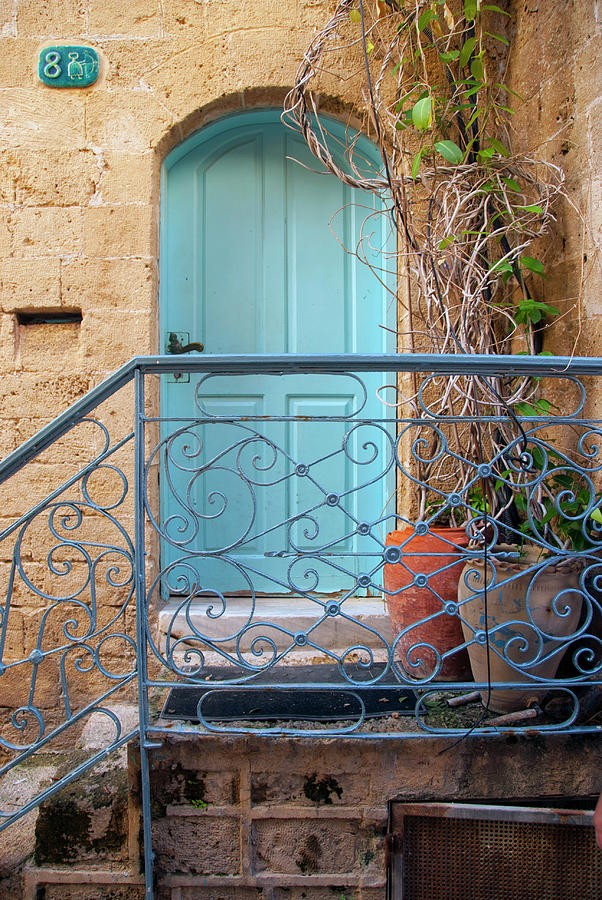Candy Photograph - Jaffa Doorway - Tel Aviv by Kevin Bain