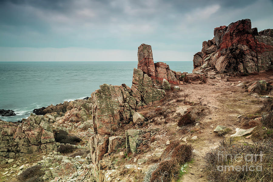 Jagged cliffs landscape Photograph by Sophie McAulay