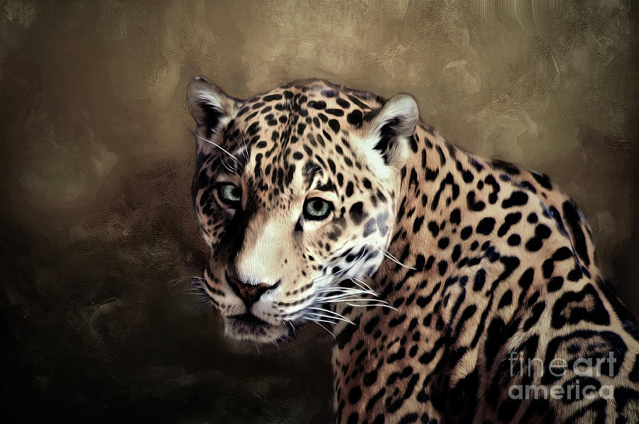 Jaguar Portrait Digital Art By Savannah Gibbs Fine Art America