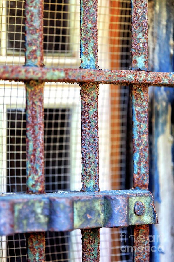 Jail Bars Charleston Photograph by John Rizzuto