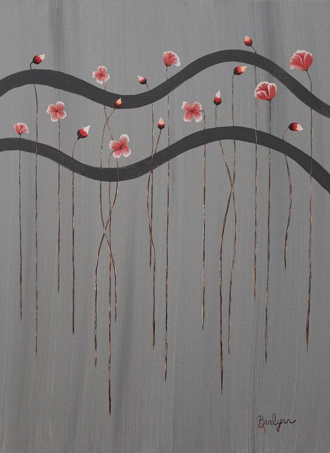 Jailed Bloom Painting by Berlynn