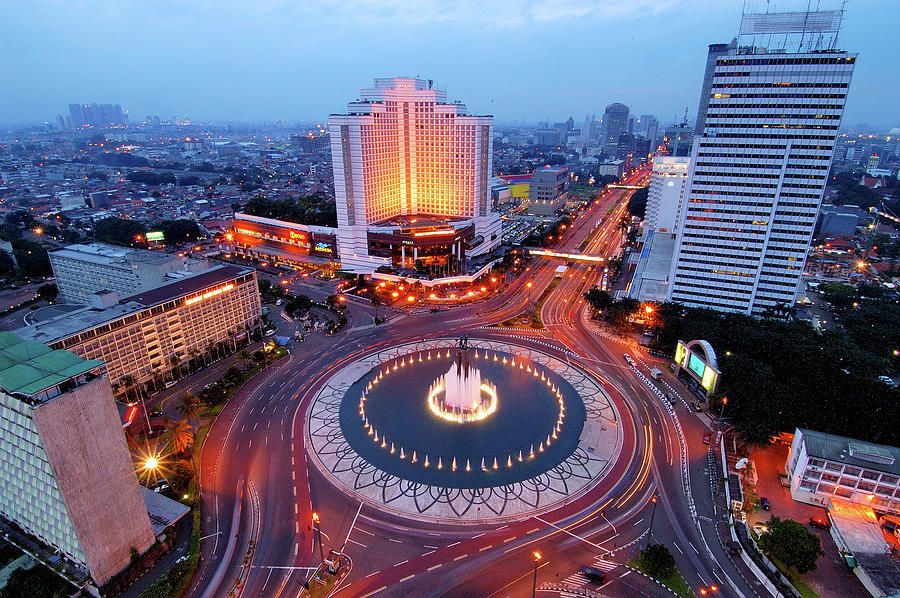 Jakarta Cityscape Photograph by Barry Kusuma