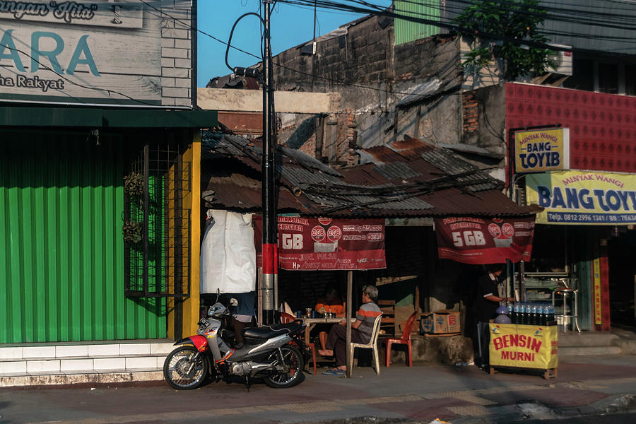 Jakarta Street Scene Photograph by Steven Richman
