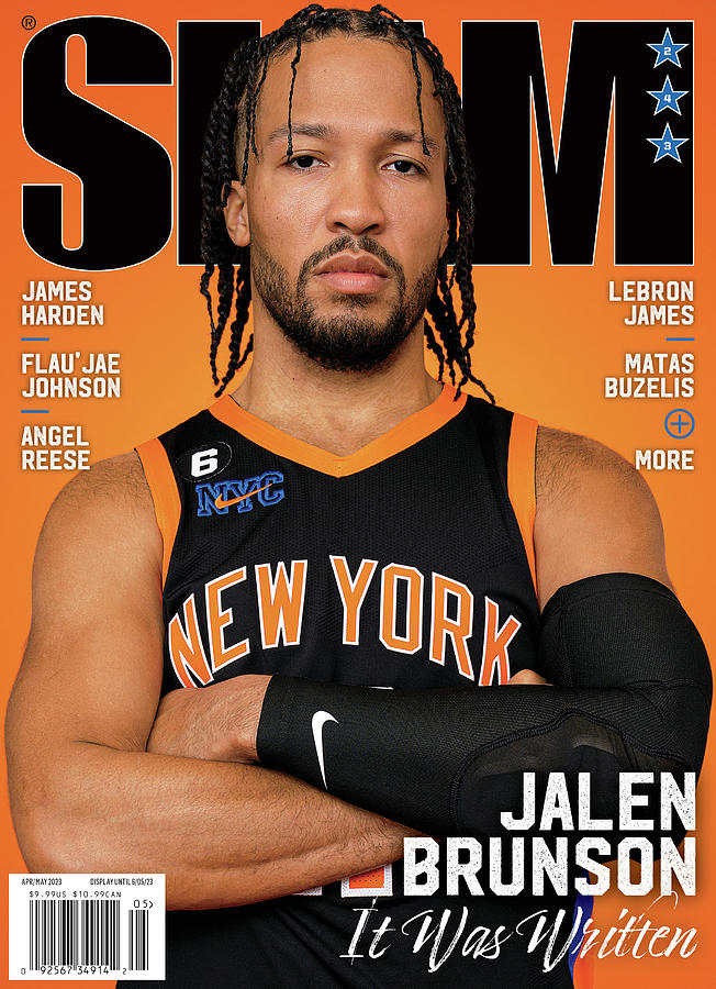 New York Knicks Photograph - Jalen Brunson: It Was Written SLAM Cover by Marcus Stevens