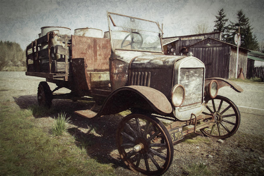 Jalopy Photograph by Jean Noren