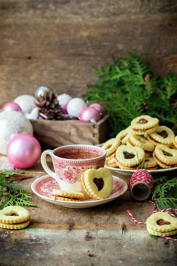 Jam Biscuits For Christmas Photograph by Irina Meliukh