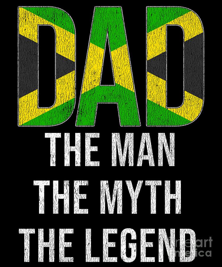 Jamaica Dad Fathers Day Digital Art By Jose O Pixels