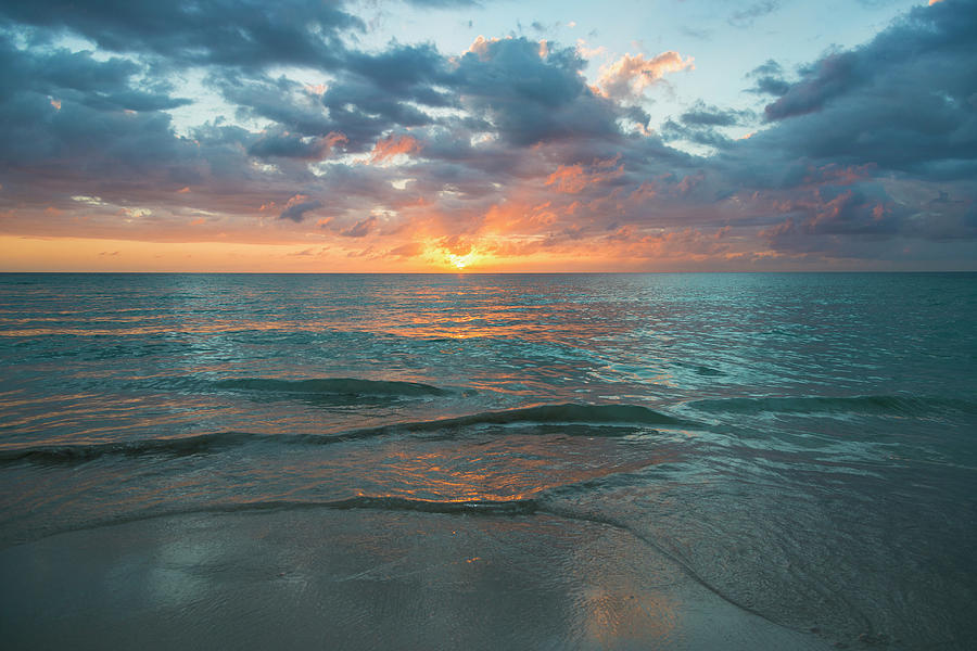 Jamaica, Sunset Over Sea Photograph by Tetra Images