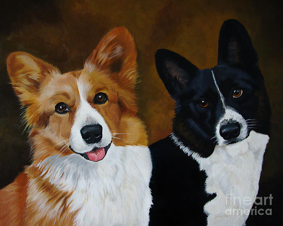 James and Joy custom portrait painting by Mariella Wassing James and Joy custom portrait painting by Mariella Wassing