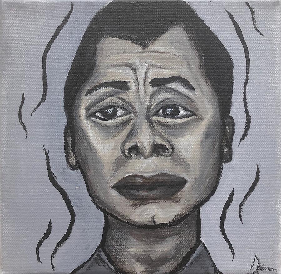 James Baldwin Painting by Domonique Shante Fine Art America