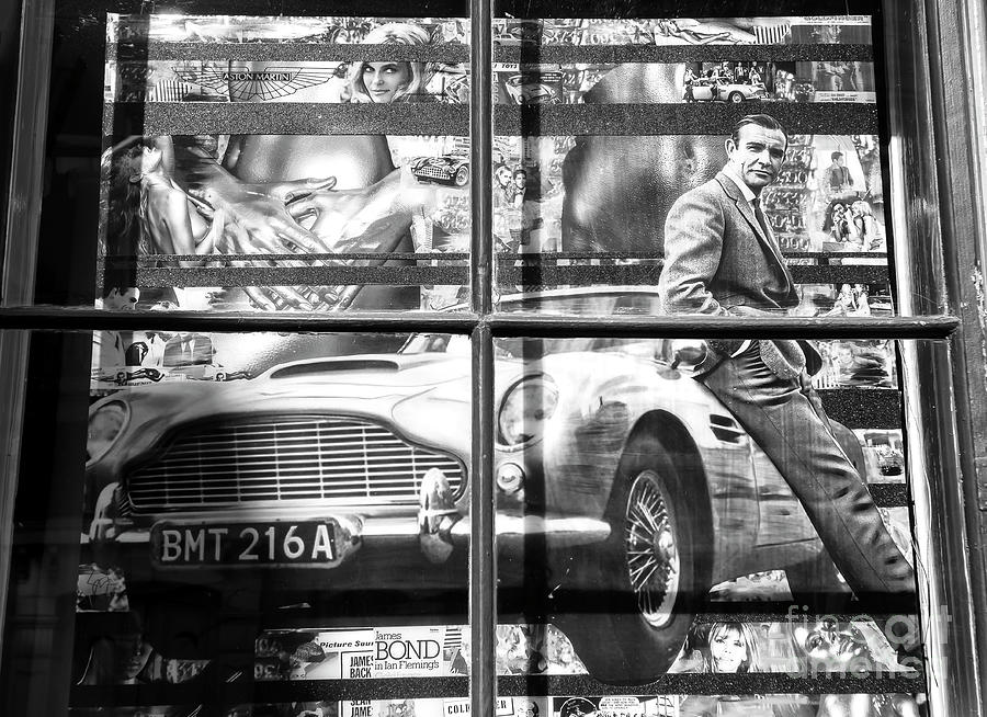 James Bond Window New Orleans Photograph by John Rizzuto