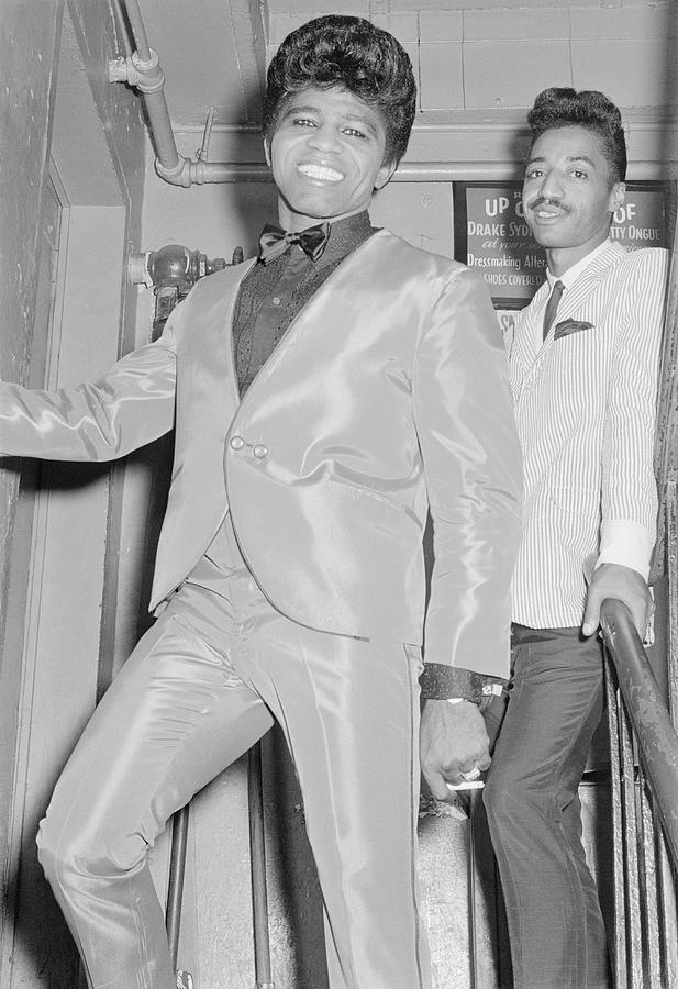 James Brown Backstage At The Apollo Photograph by Michael Ochs Archives