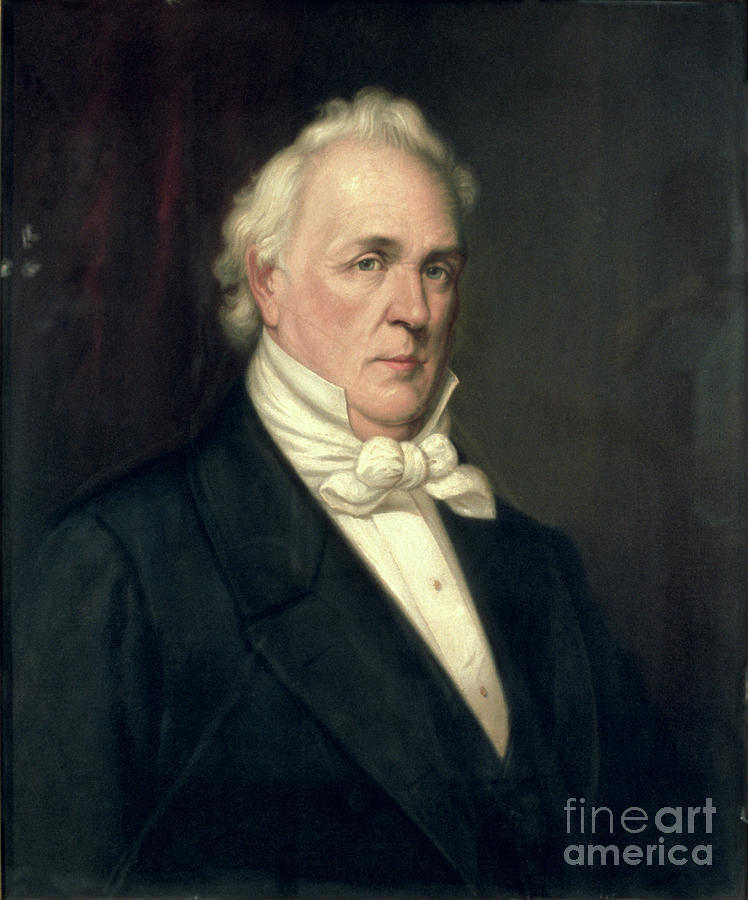 James Buchanan Painting by Augustus J. Beck - Fine Art America