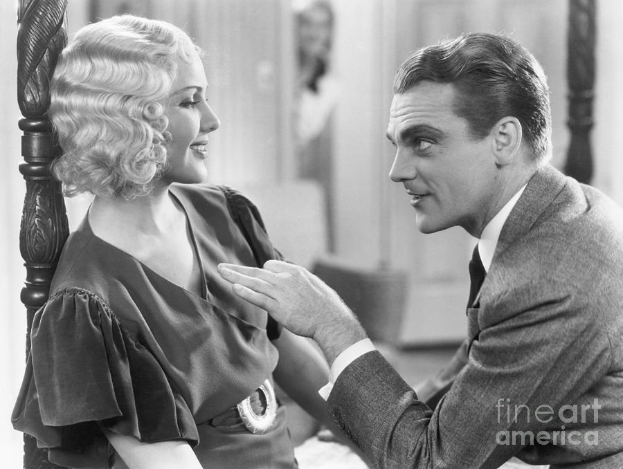 James Cagney And Mary Brian In Hard Photograph by Bettmann