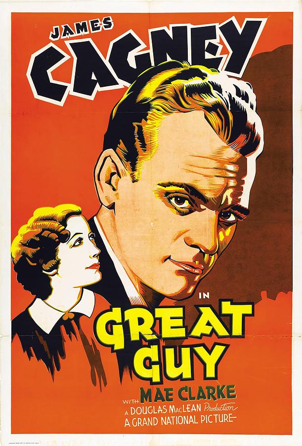 JAMES CAGNEY in GREAT GUY -1936-. Photograph by Album