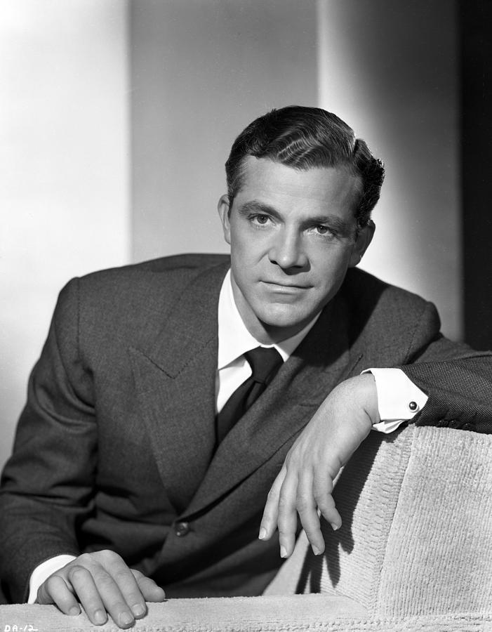 James Cagney Leaning On Chair Photograph by Movie Star News Fine Art