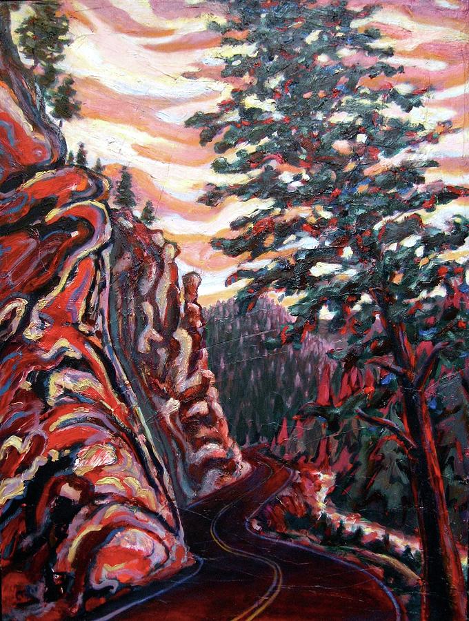 Sunset Painting - James Canyon by Tyler Alpern