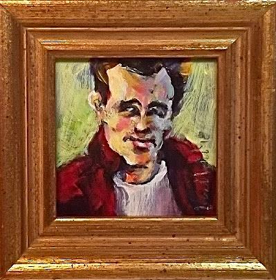 James Dean Painting by Les Leffingwell