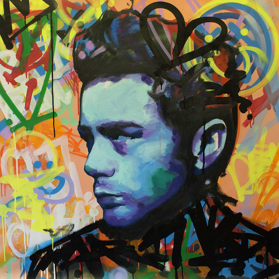 James Dean Painting by Richard Day